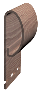Финишный профиль WoodSlide